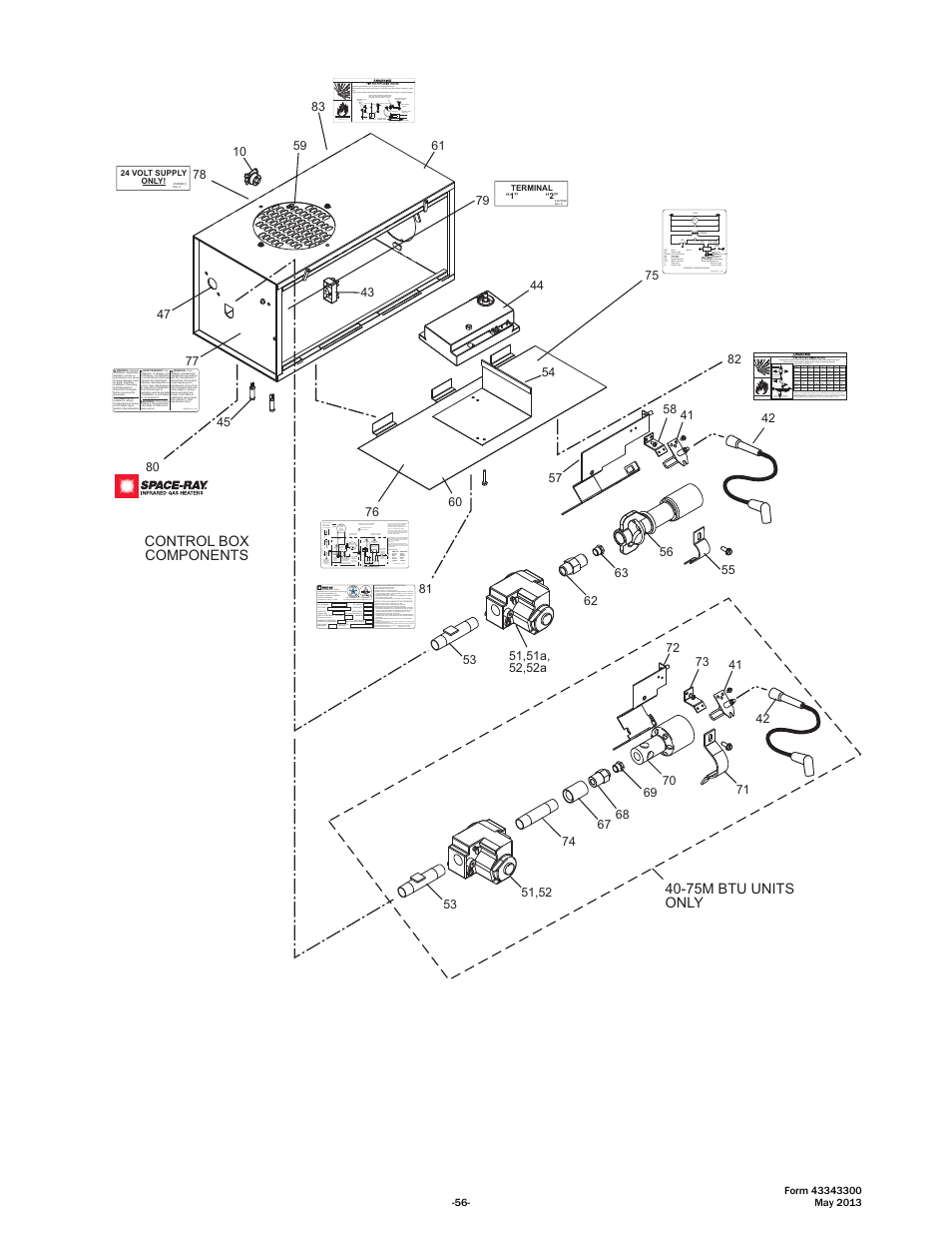 Space Ray ETS Series User Manual | Page 57 / 60