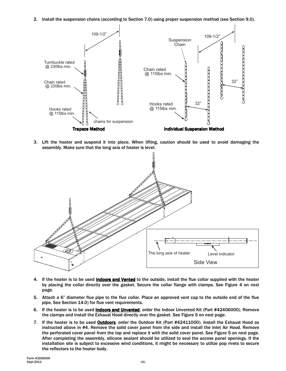 Space Ray RSTP Series User Manual | Page 12 / 39