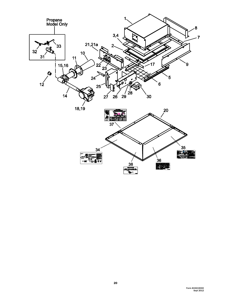 Space Ray RSCA Series User Manual | Page 21 / 29