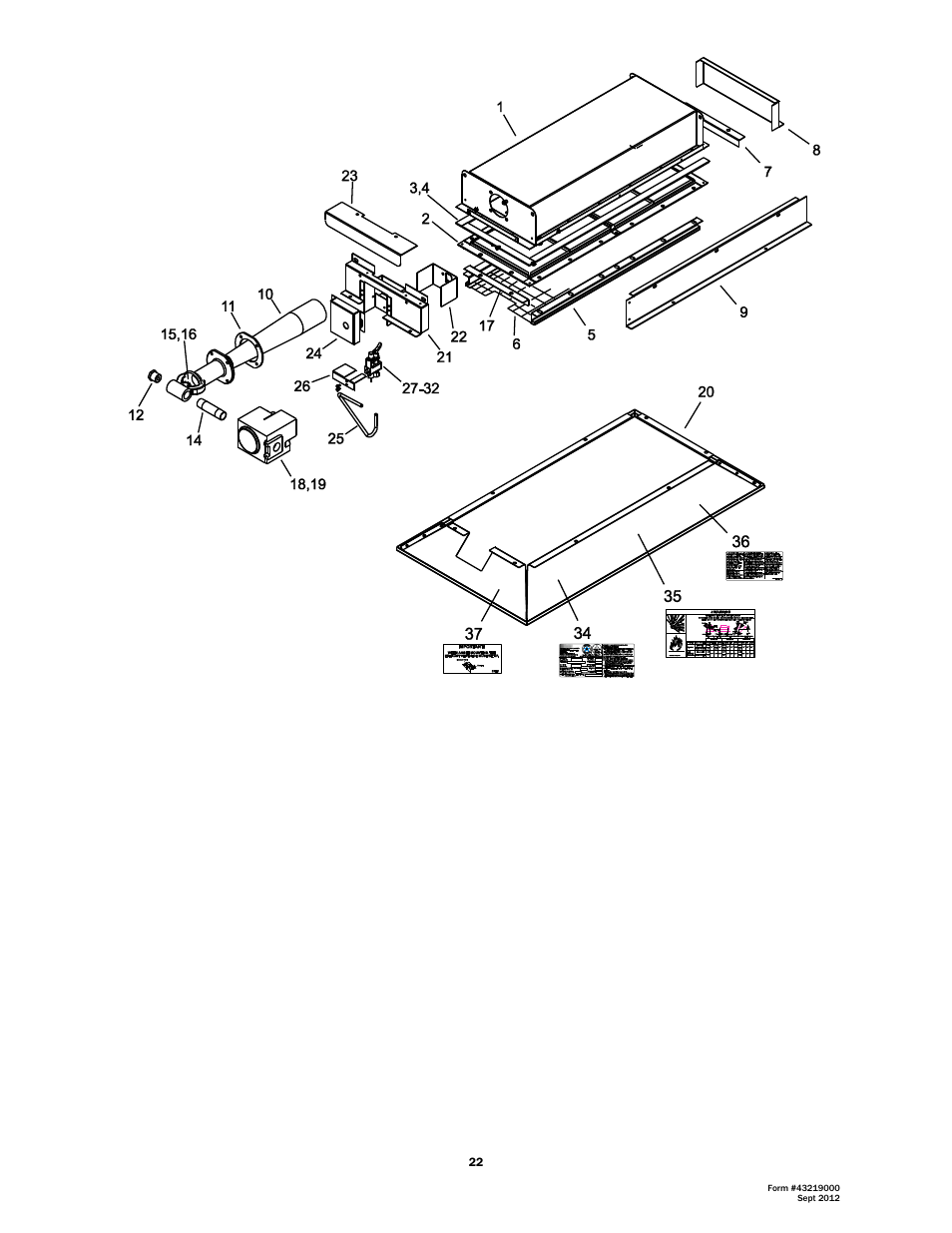 Space Ray RSCA Series User Manual | Page 23 / 29