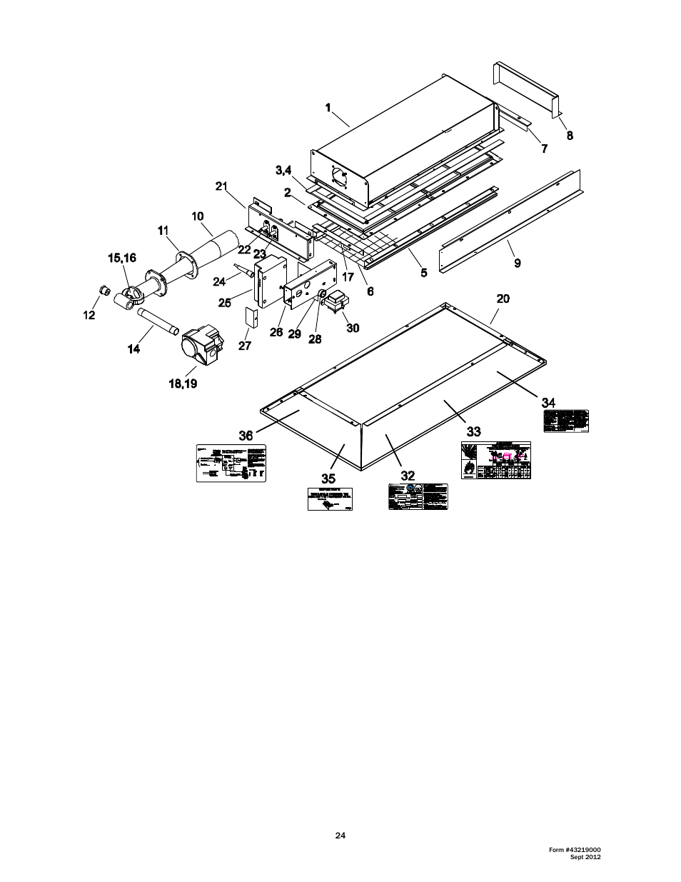 Space Ray RSCA Series User Manual | Page 25 / 29