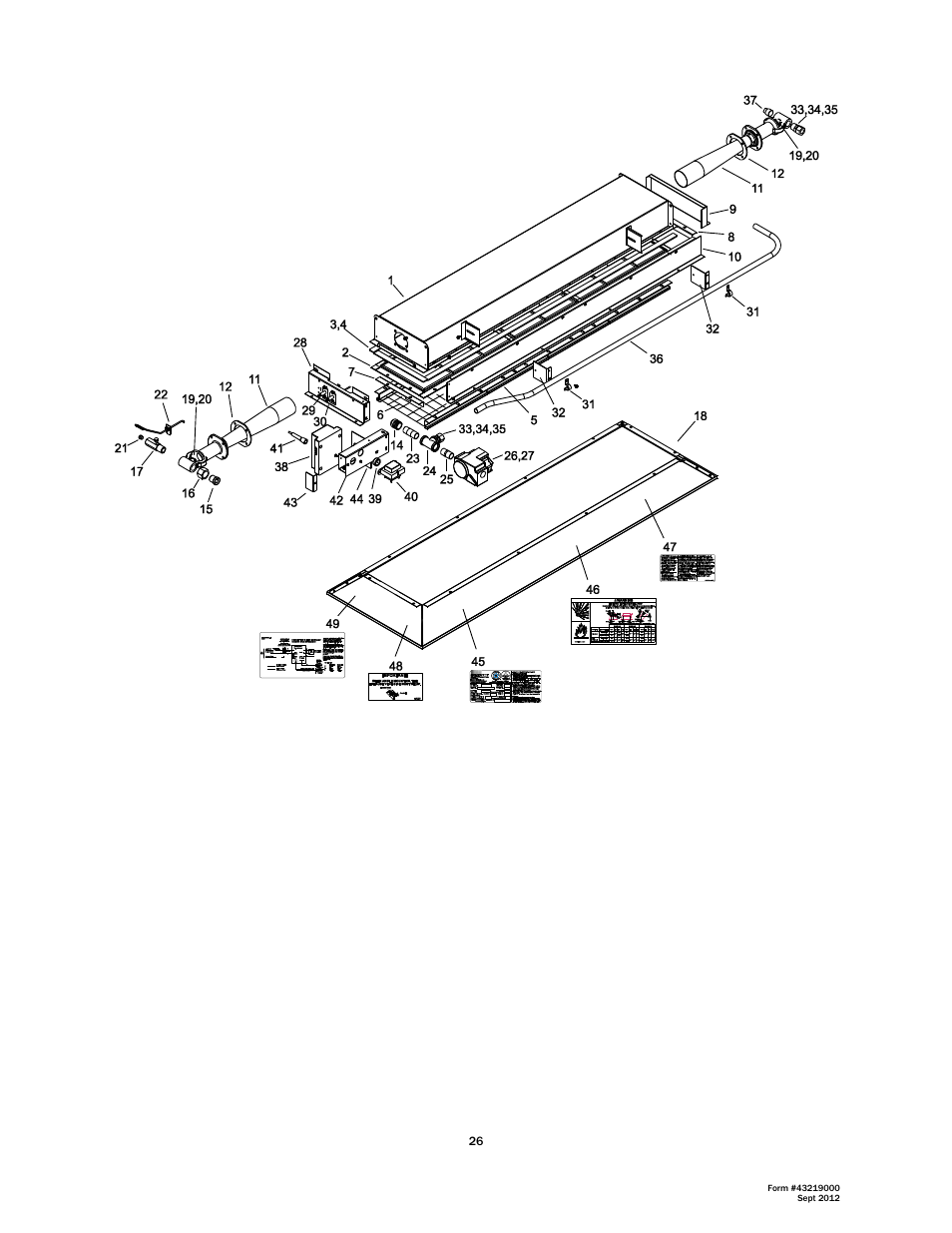 Space Ray RSCA Series User Manual | Page 27 / 29