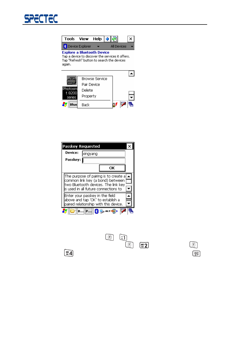 Spectec SDB-832 for MC1000 User Manual | Page 16 / 25