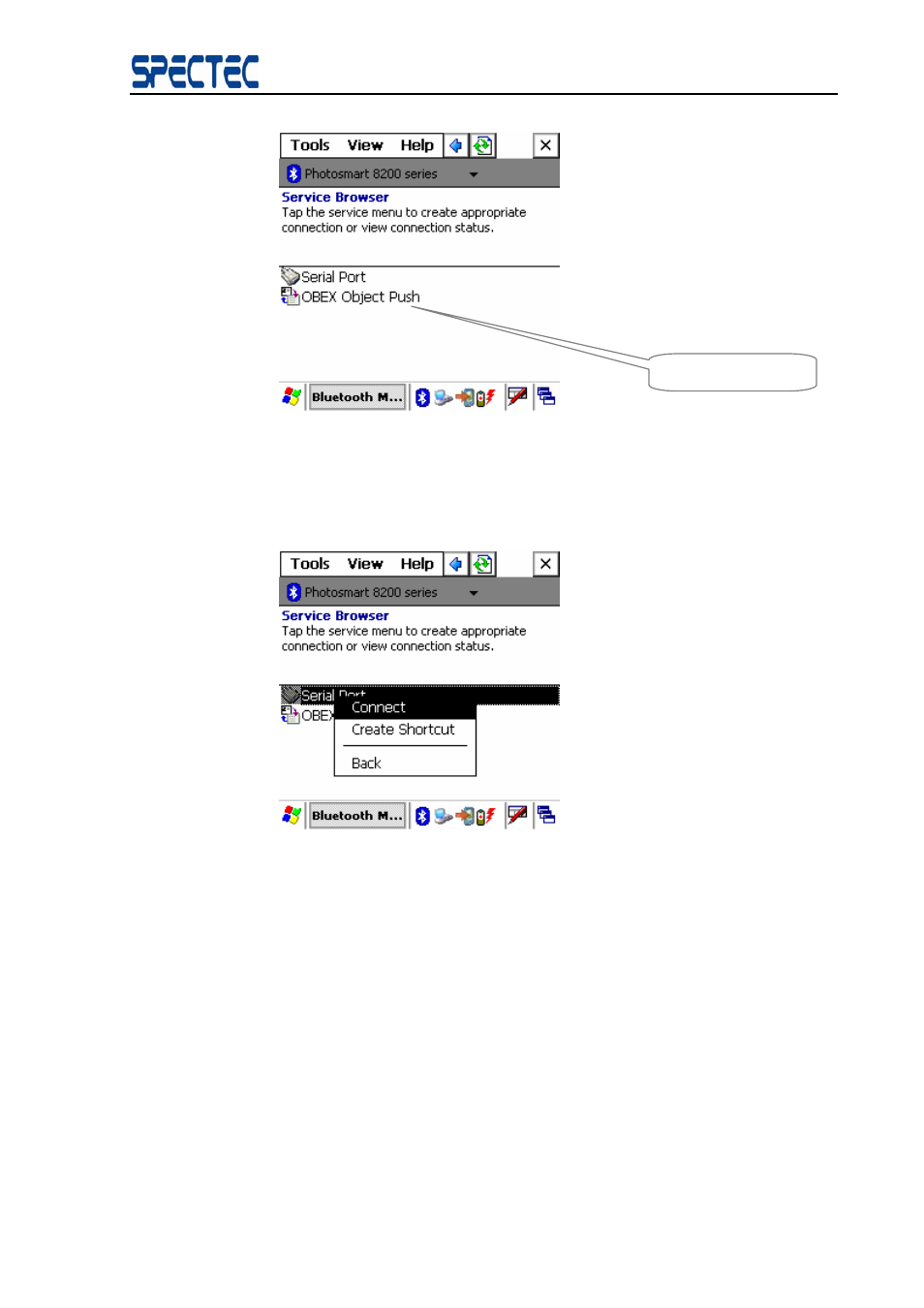 Spectec SDB-832 for MC1000 User Manual | Page 17 / 25