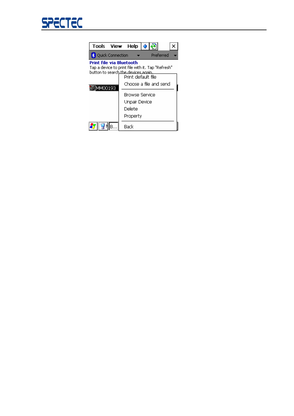 Spectec SDB-832 for MC1000 User Manual | Page 25 / 25