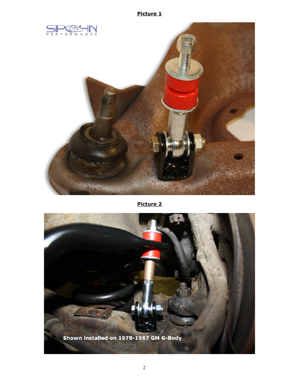 Spohn SEL-F3K1 User Manual | Page 2 / 3