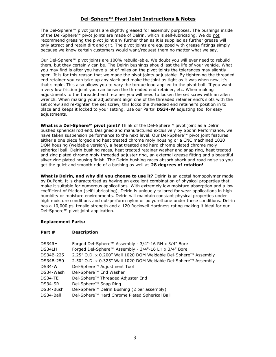 Spohn F5-M34-605 User Manual | Page 3 / 3