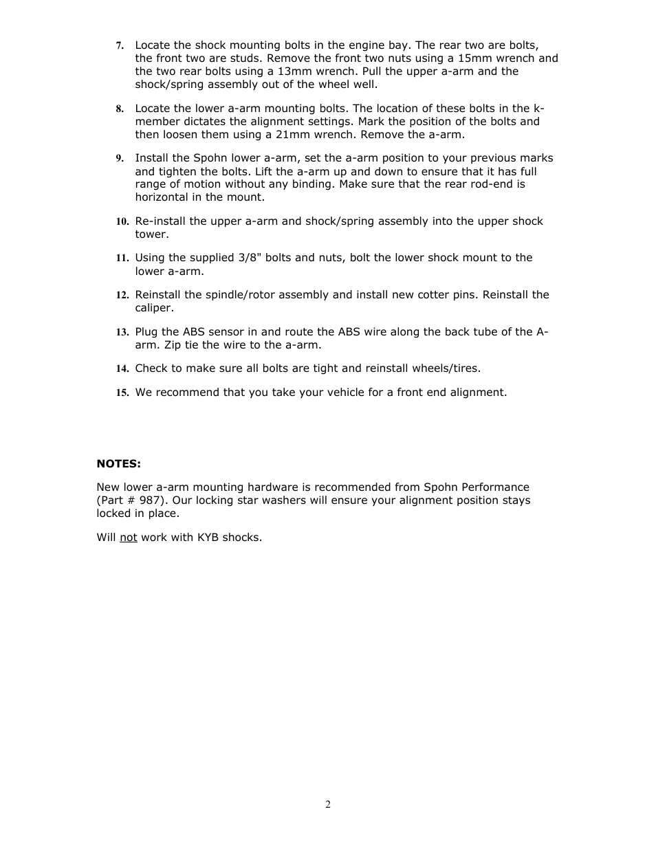 Spohn 741 User Manual | Page 2 / 2