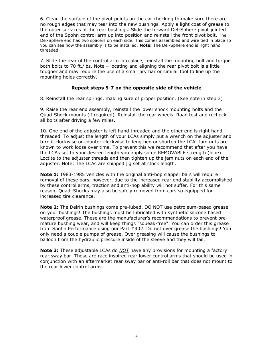 Spohn M4-207-7998 User Manual | Page 2 / 3