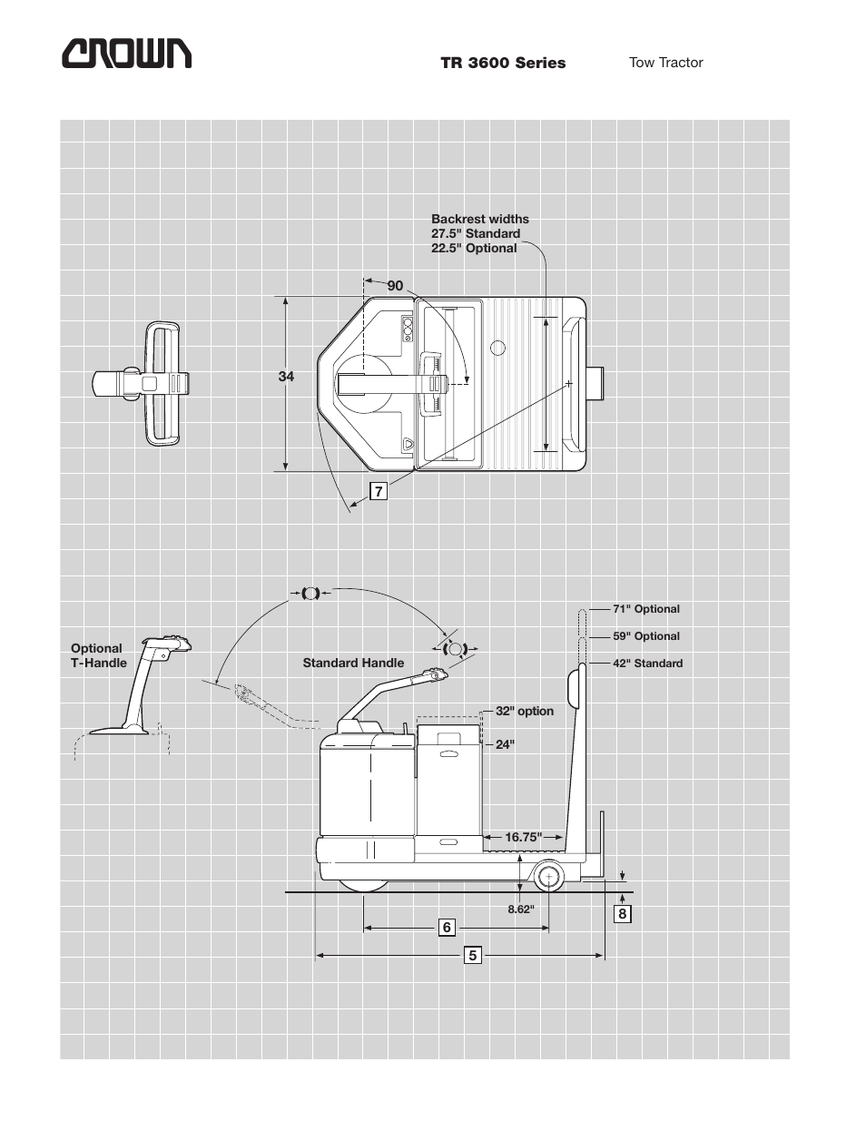 Crown Equipment TR 3600 User Manual | Page 2 / 4