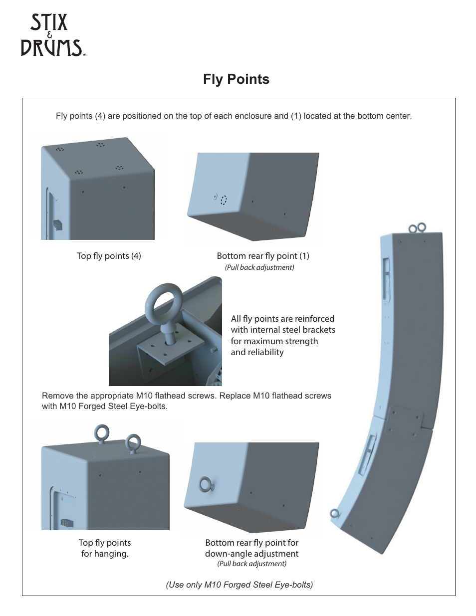 Fly points | Stix & Drums STX 4625 User Manual | Page 4 / 6