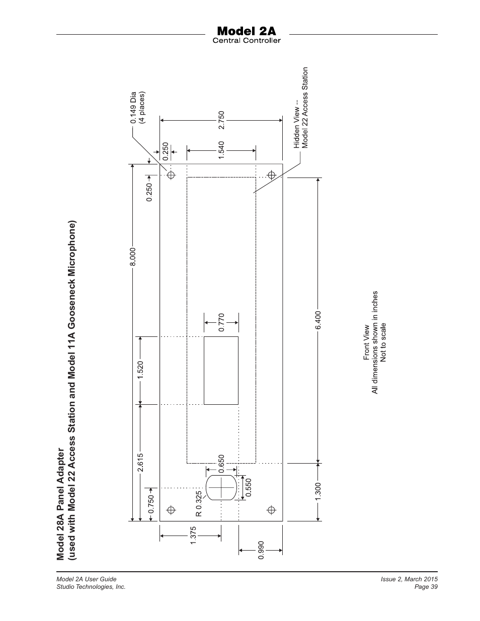 Studio Technologies 2A 2015 User Manual | Page 39 / 43