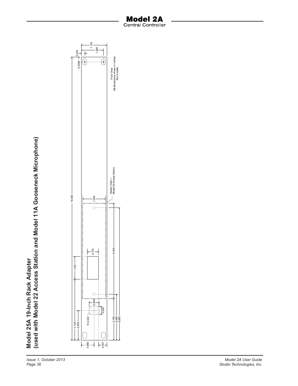 Studio Technologies 2A 2013 User Manual | Page 36 / 41