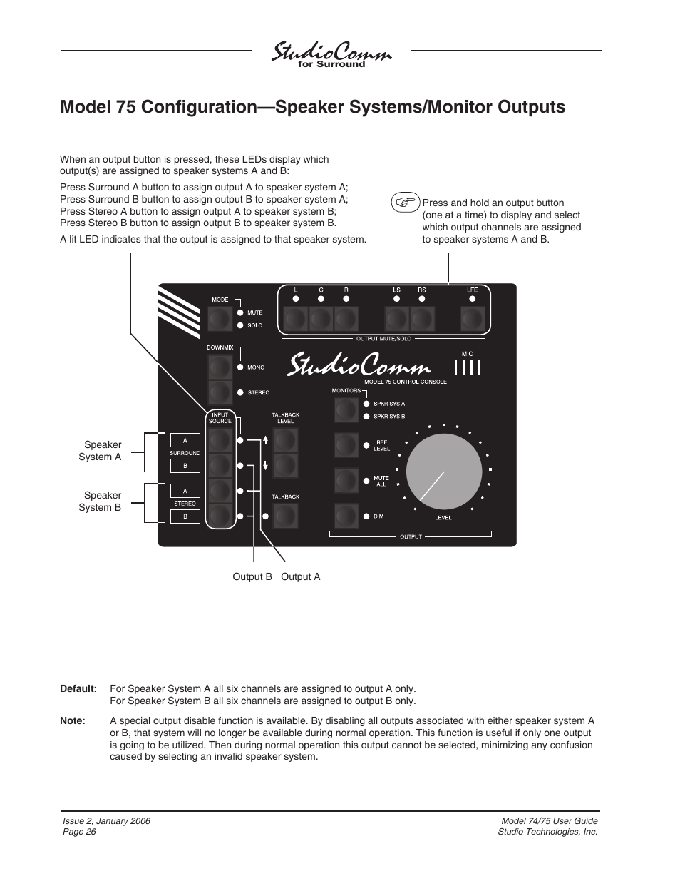 Studio Technologies 74 User Manual | Page 25 / 56