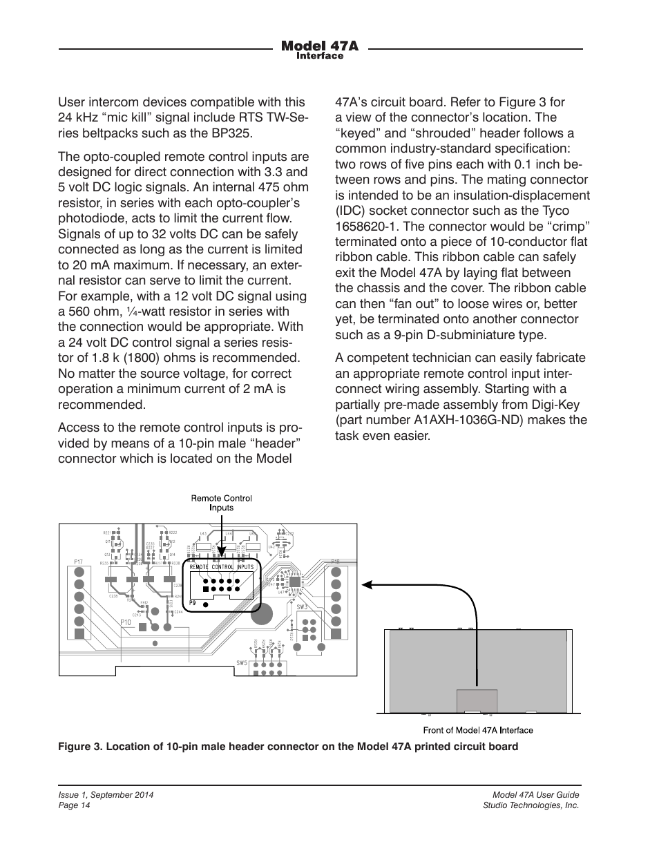 Studio Technologies 47A User Manual | Page 14 / 33