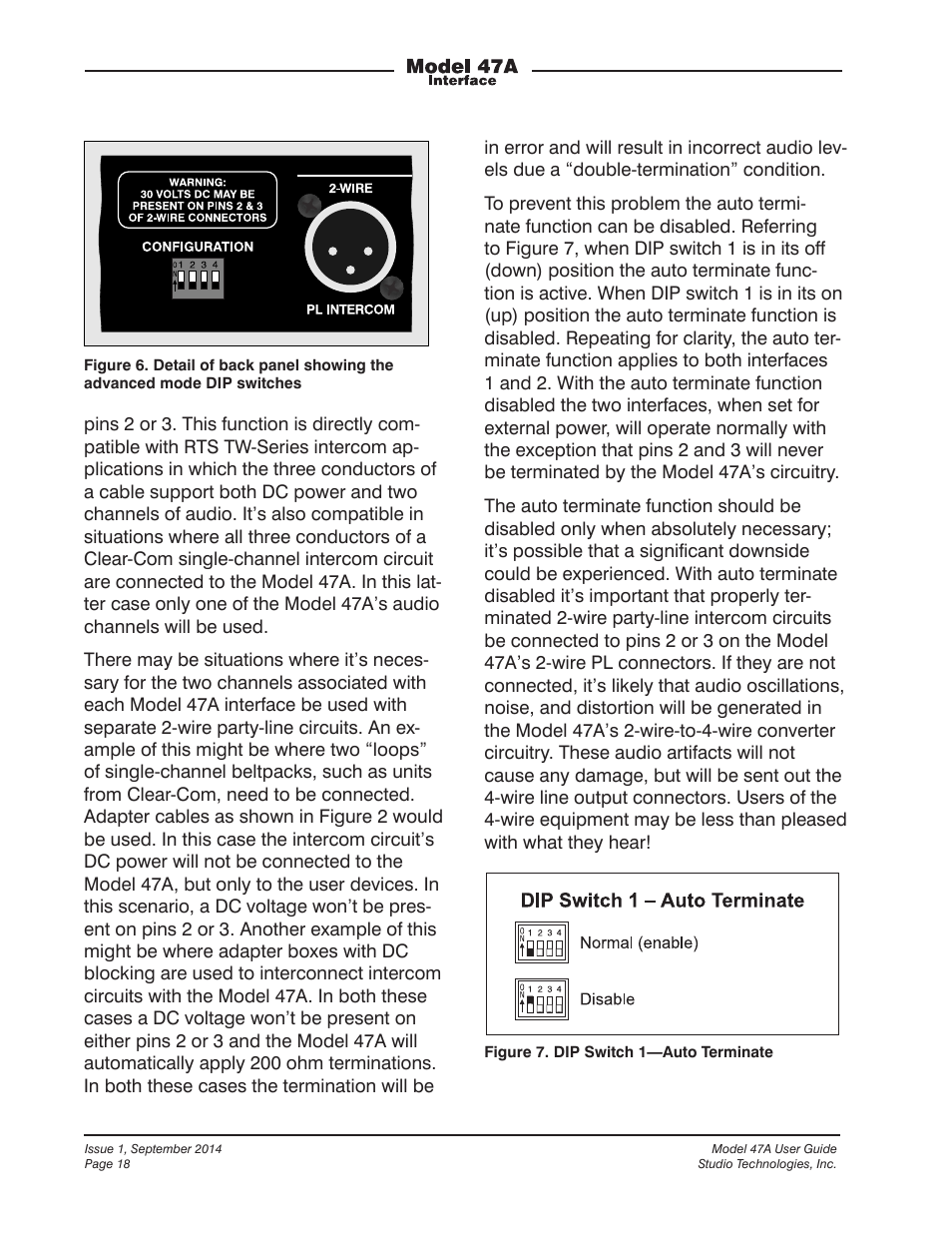 Studio Technologies 47A User Manual | Page 18 / 33