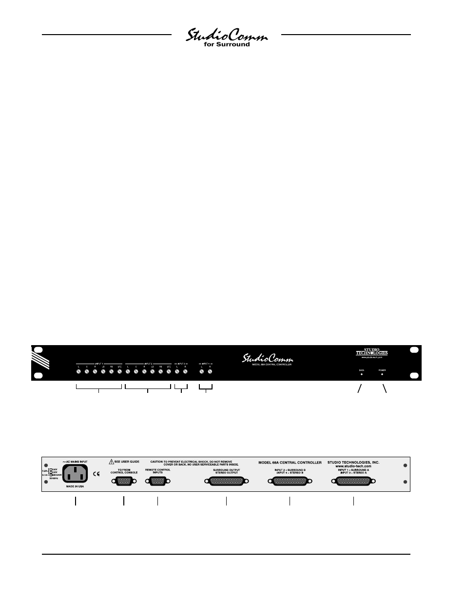 Studio Technologies 68A 2001 User Manual | Page 8 / 48