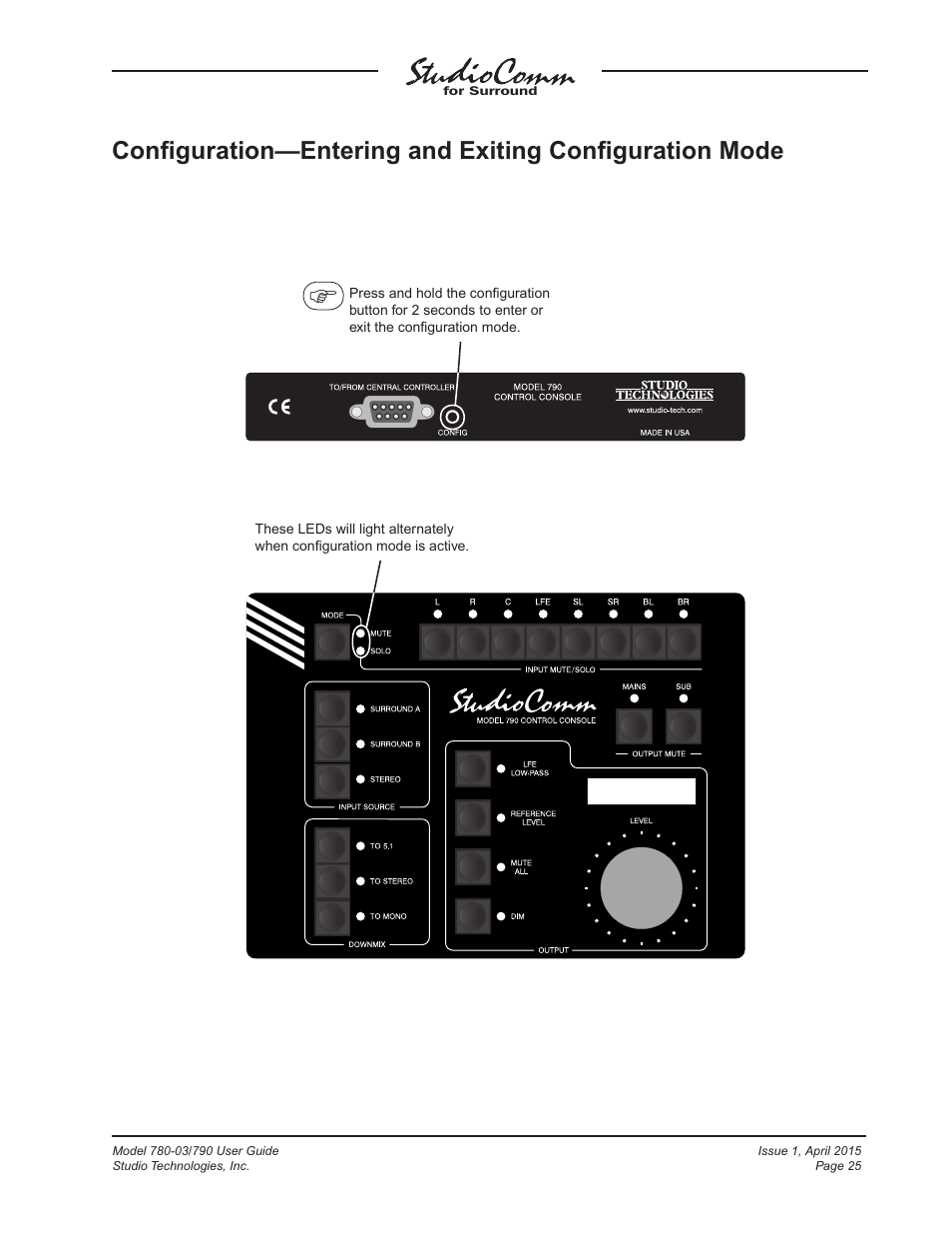 Studio Technologies 780-03 V.4.15 User Manual | Page 25 / 51