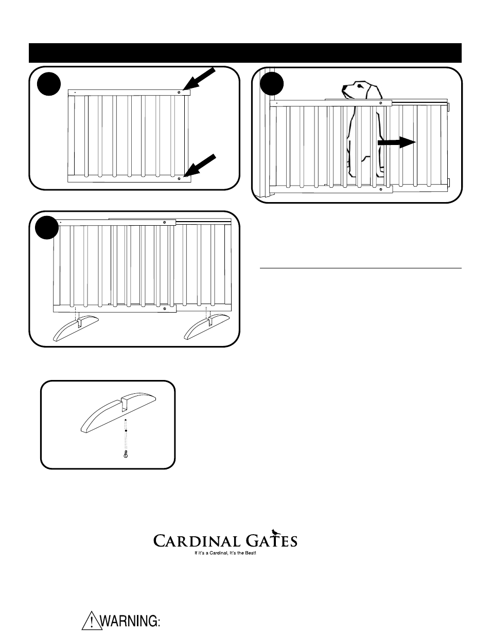Cardinal Gates XTG User Manual | 1 page