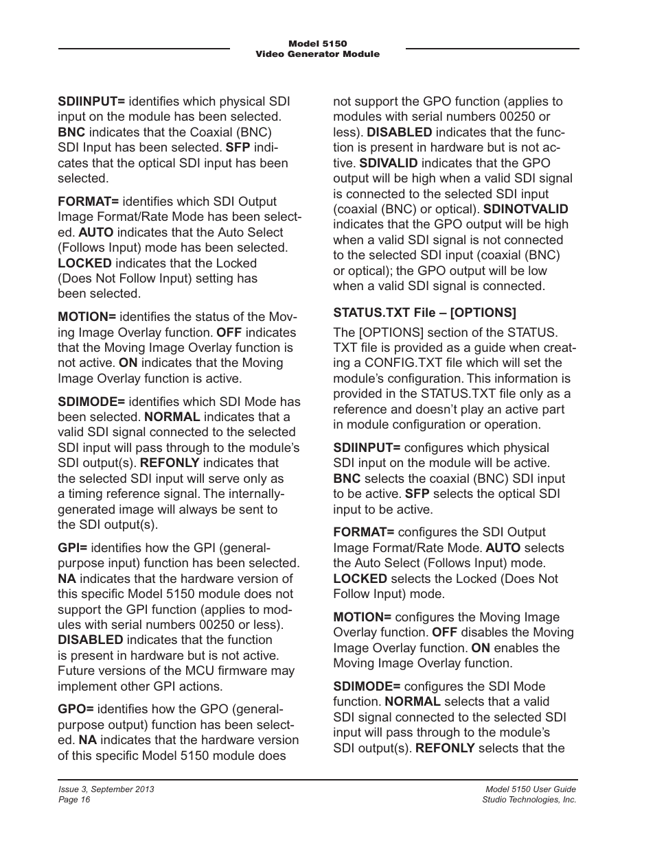 Studio Technologies 5150 V.2 User Manual | Page 16 / 33