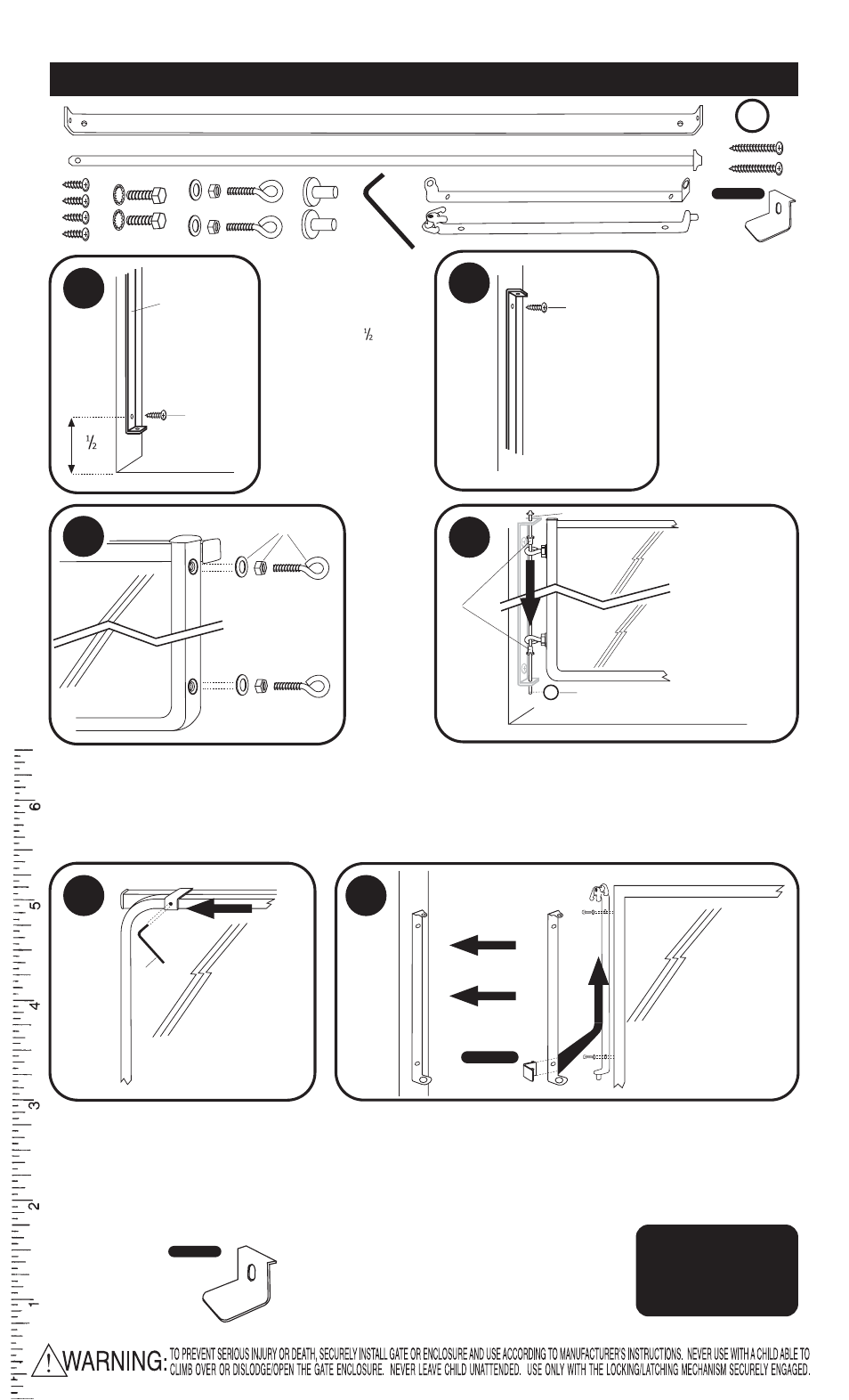 Cardinal Gates CP30 User Manual | 2 pages