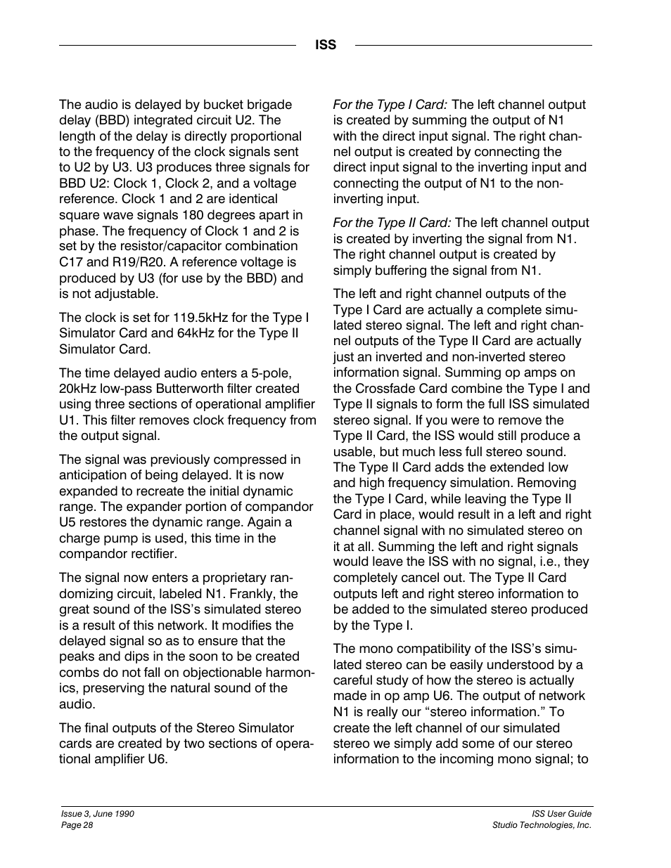 Studio Technologies ISS User Manual | Page 27 / 45