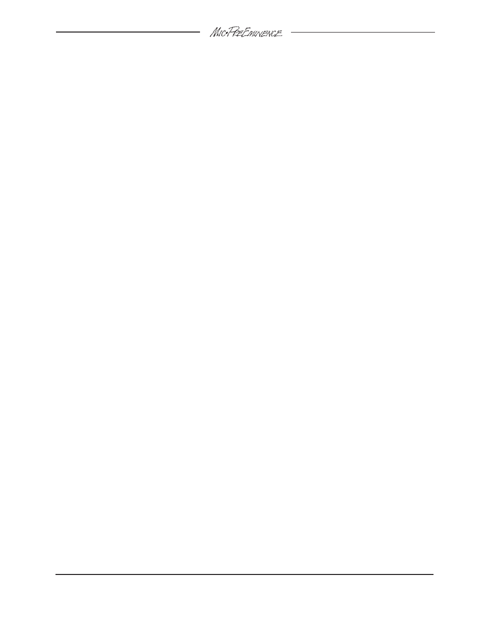 Studio technologies limited warranty | Studio Technologies Mic-Pre User Manual | Page 17 / 17