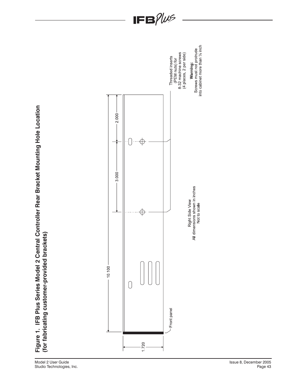 Studio Technologies IFB Plus 2005 User Manual | Page 43 / 55