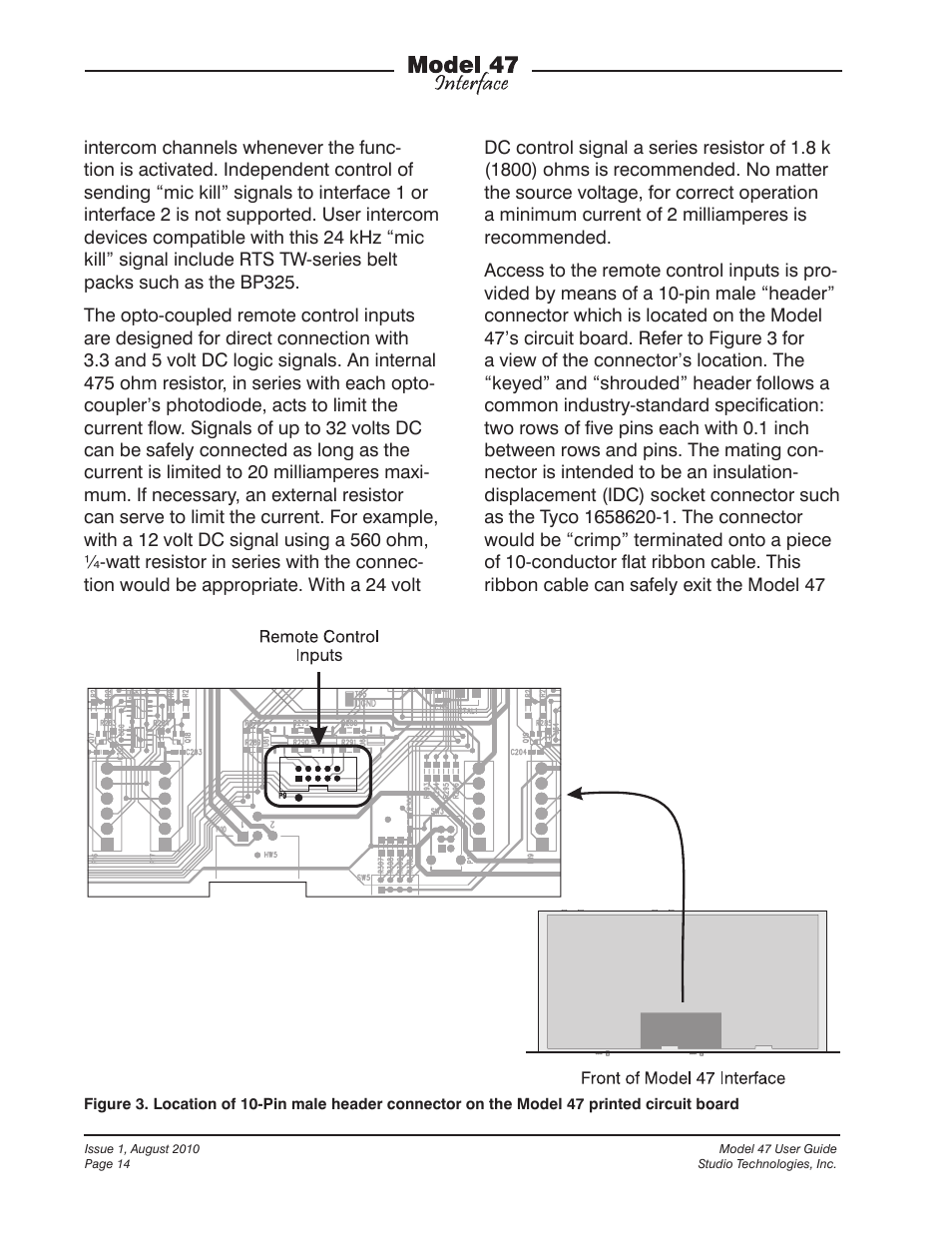 Studio Technologies 47 User Manual | Page 14 / 33