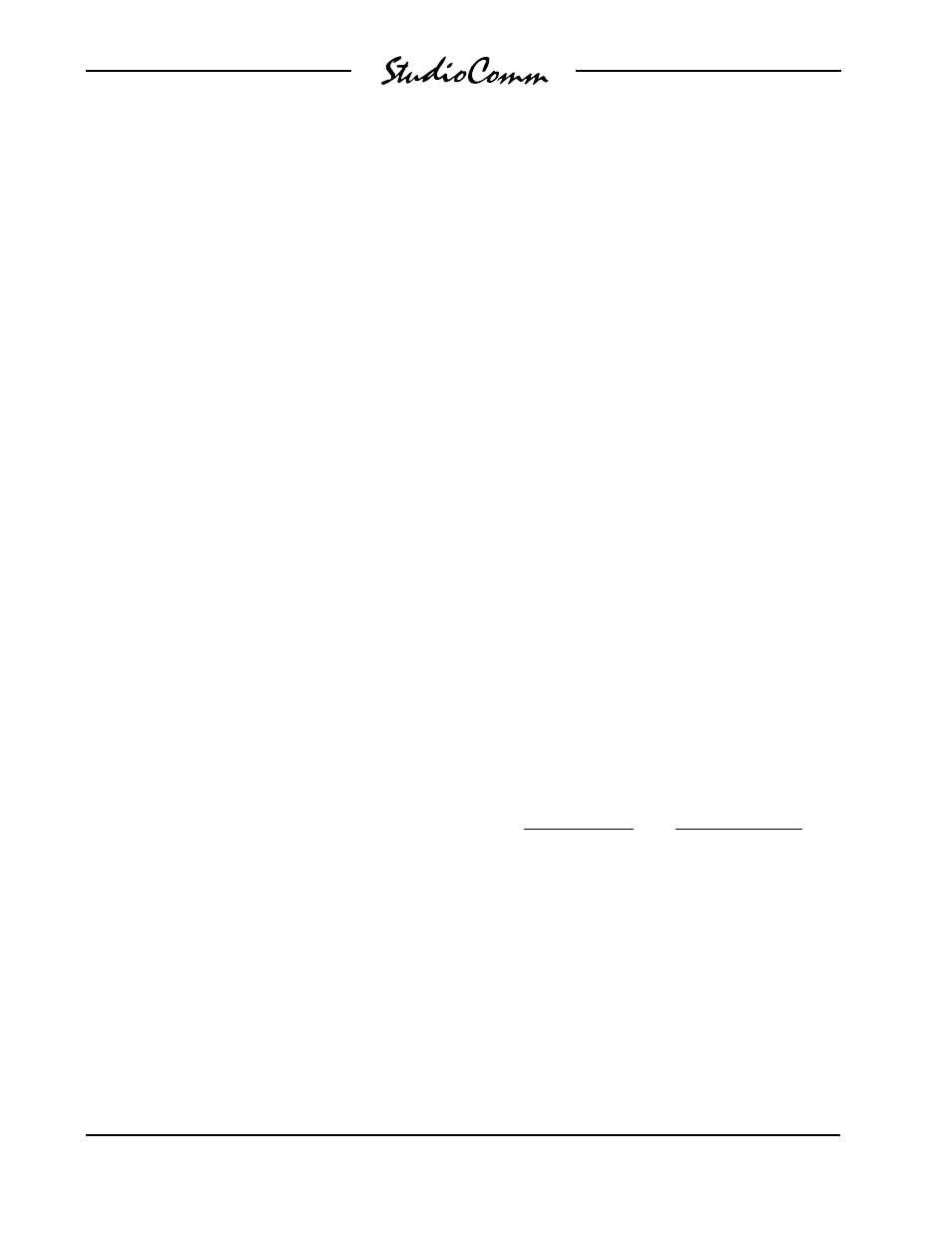 Studio Technologies 55 1996 User Manual | Page 18 / 47