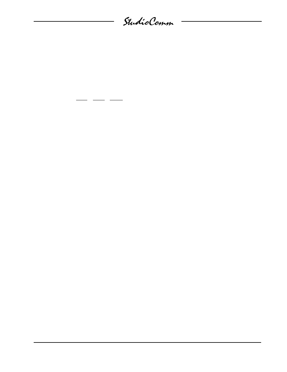 Studio Technologies 55 1996 User Manual | Page 41 / 47