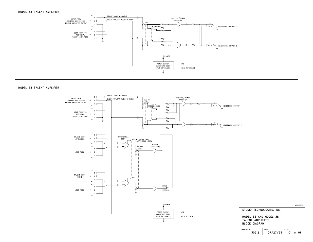 Studio Technologies 55 1996 User Manual | Page 46 / 47