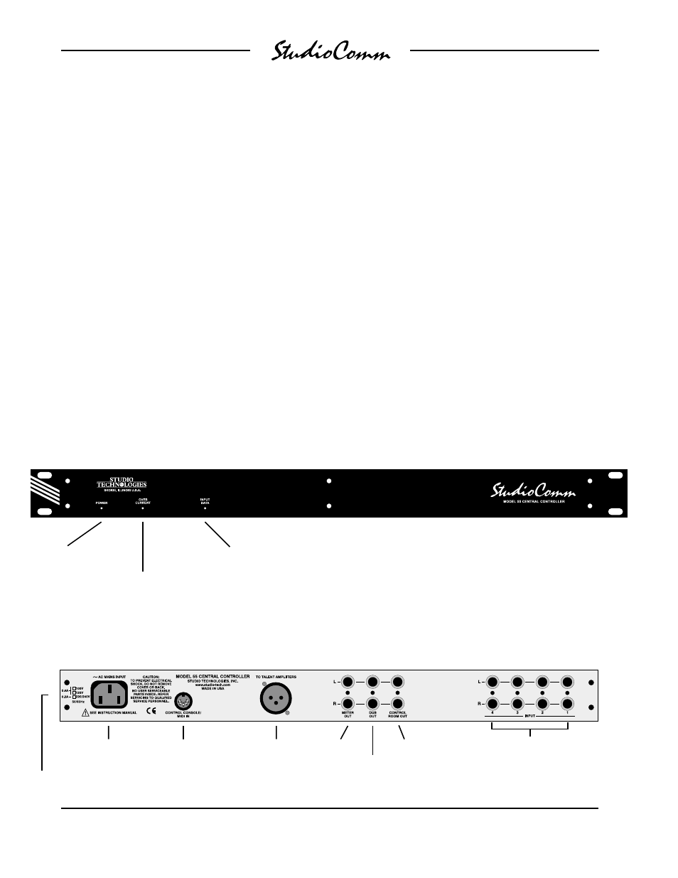 System features | Studio Technologies 55 1996 User Manual | Page 8 / 47