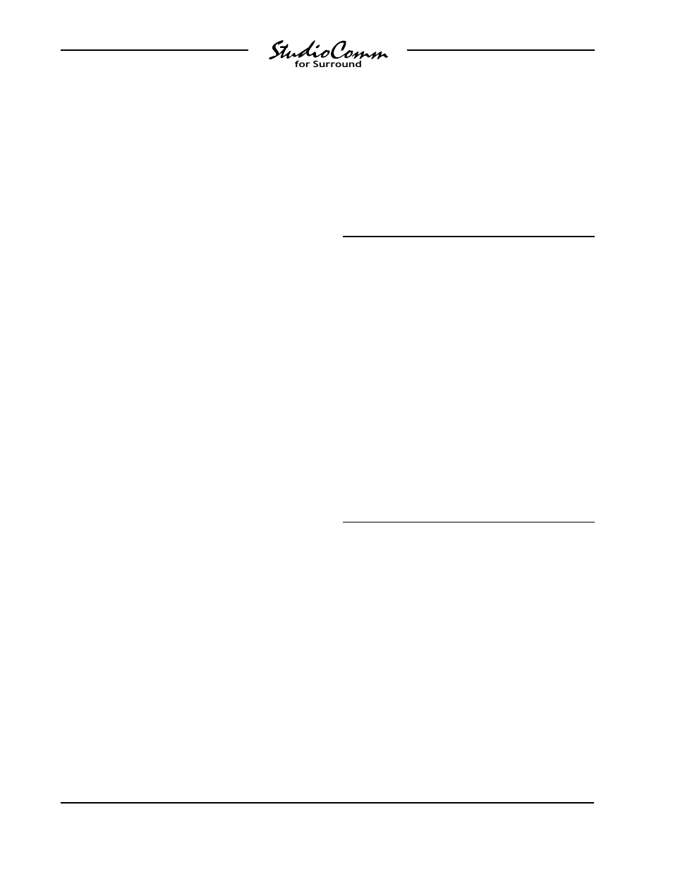 Appendix b, Model 58 single-channel mode | Studio Technologies 58 2000 User Manual | Page 57 / 61