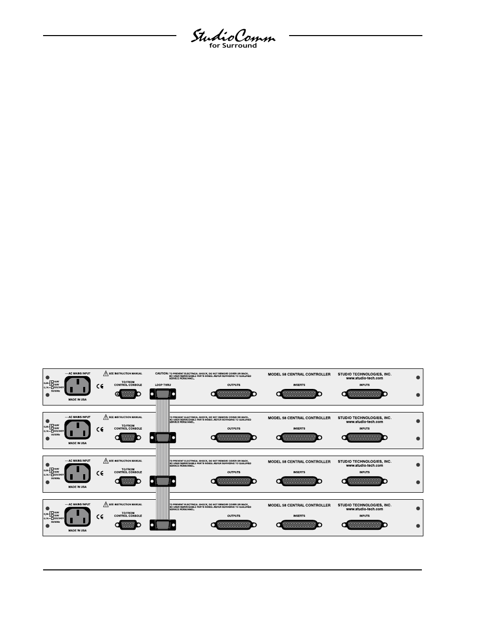 Studio Technologies 58 2000 User Manual | Page 9 / 61