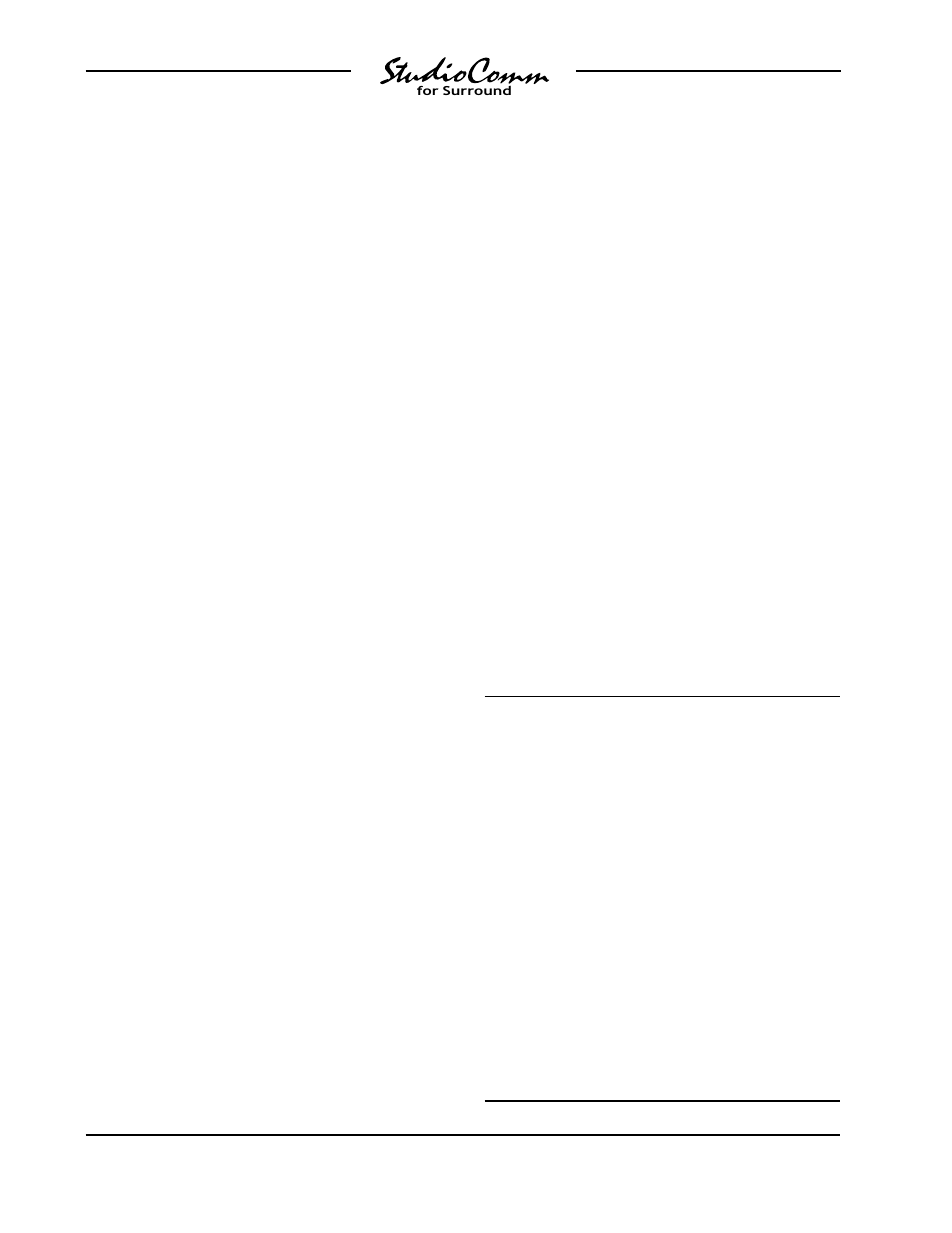 Studio Technologies 58 1998 User Manual | Page 18 / 54