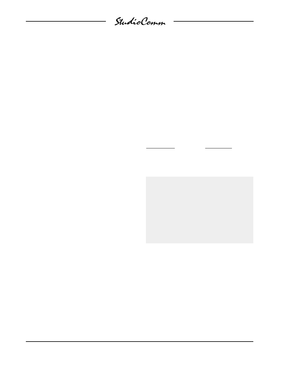 Ac mains power | Studio Technologies 591 User Manual | Page 13 / 44