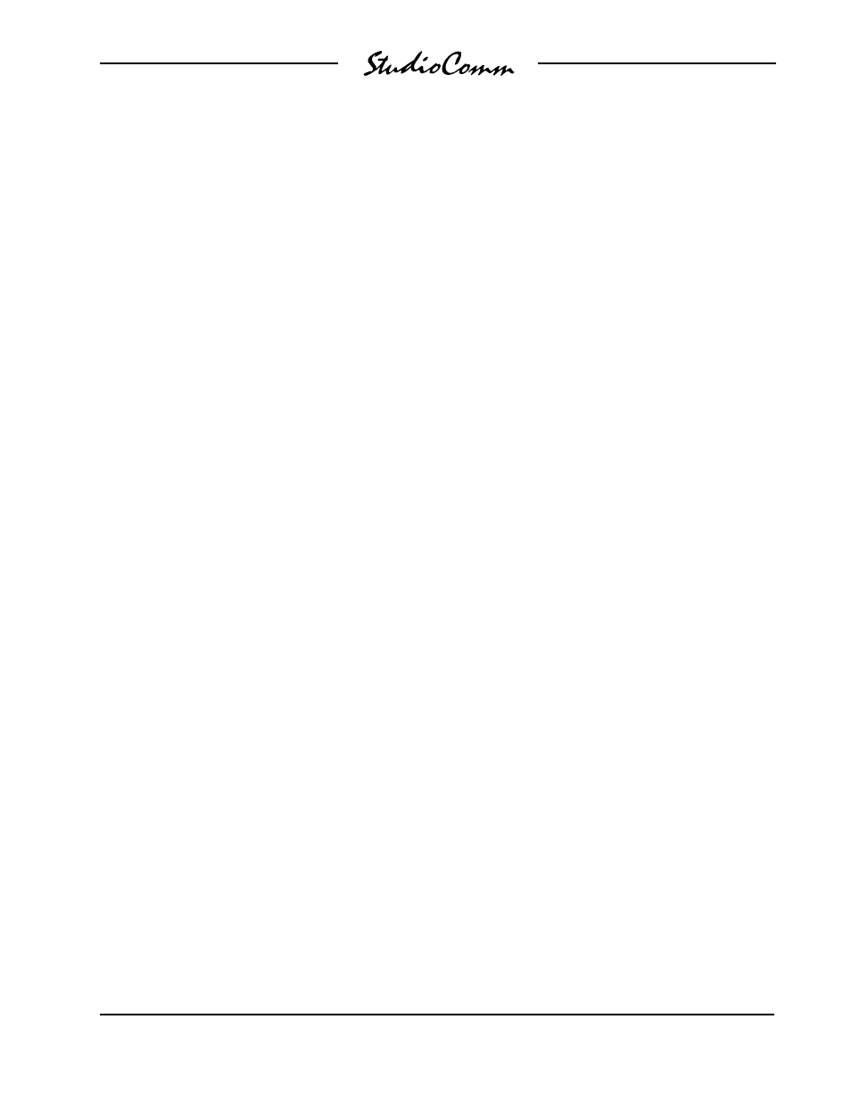 Studio Technologies 591 User Manual | Page 44 / 44