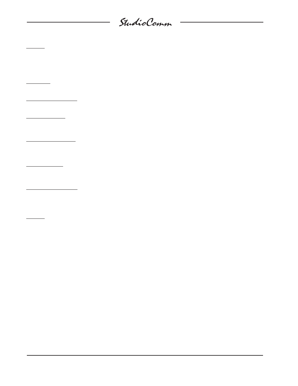 Studio Technologies 60 User Manual | Page 19 / 22