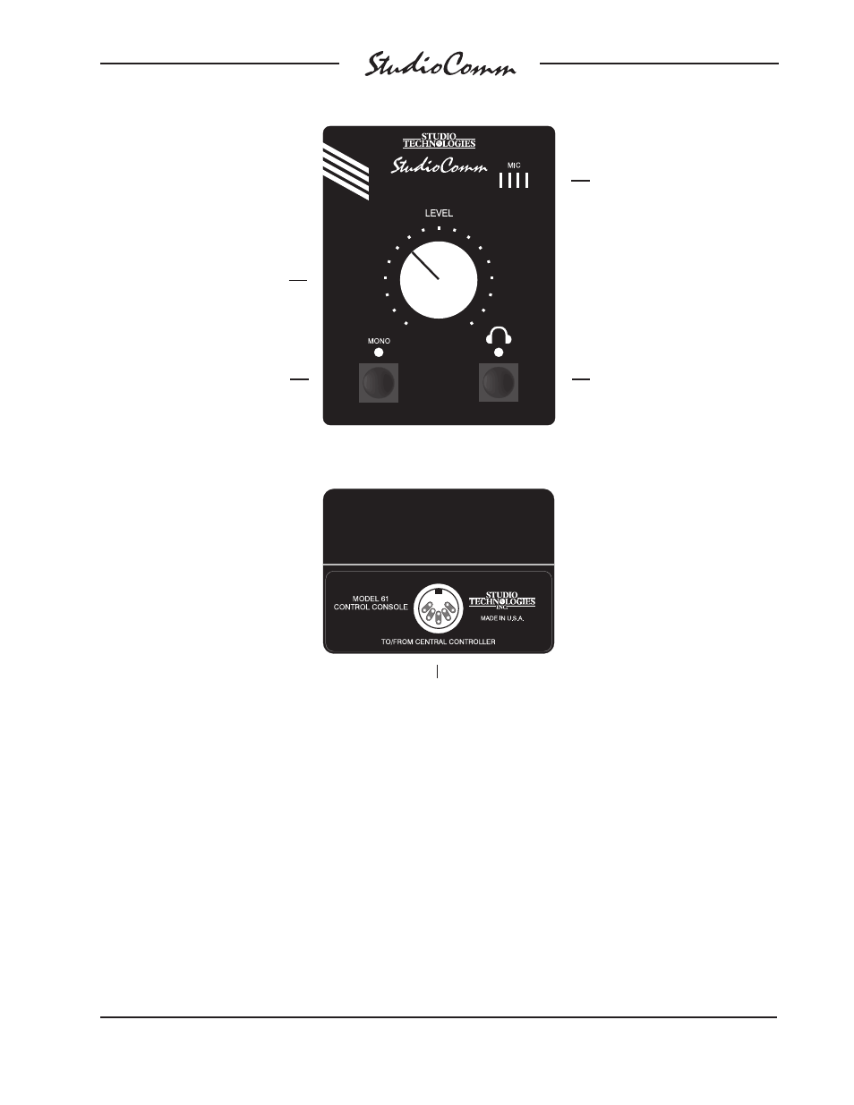 Studio Technologies 60 User Manual | Page 6 / 22