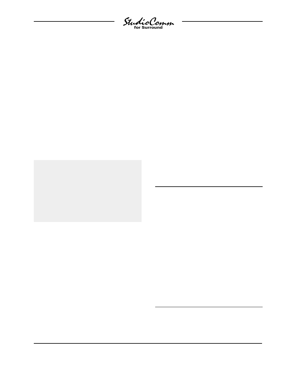 Studio Technologies 68 V.1 User Manual | Page 13 / 44