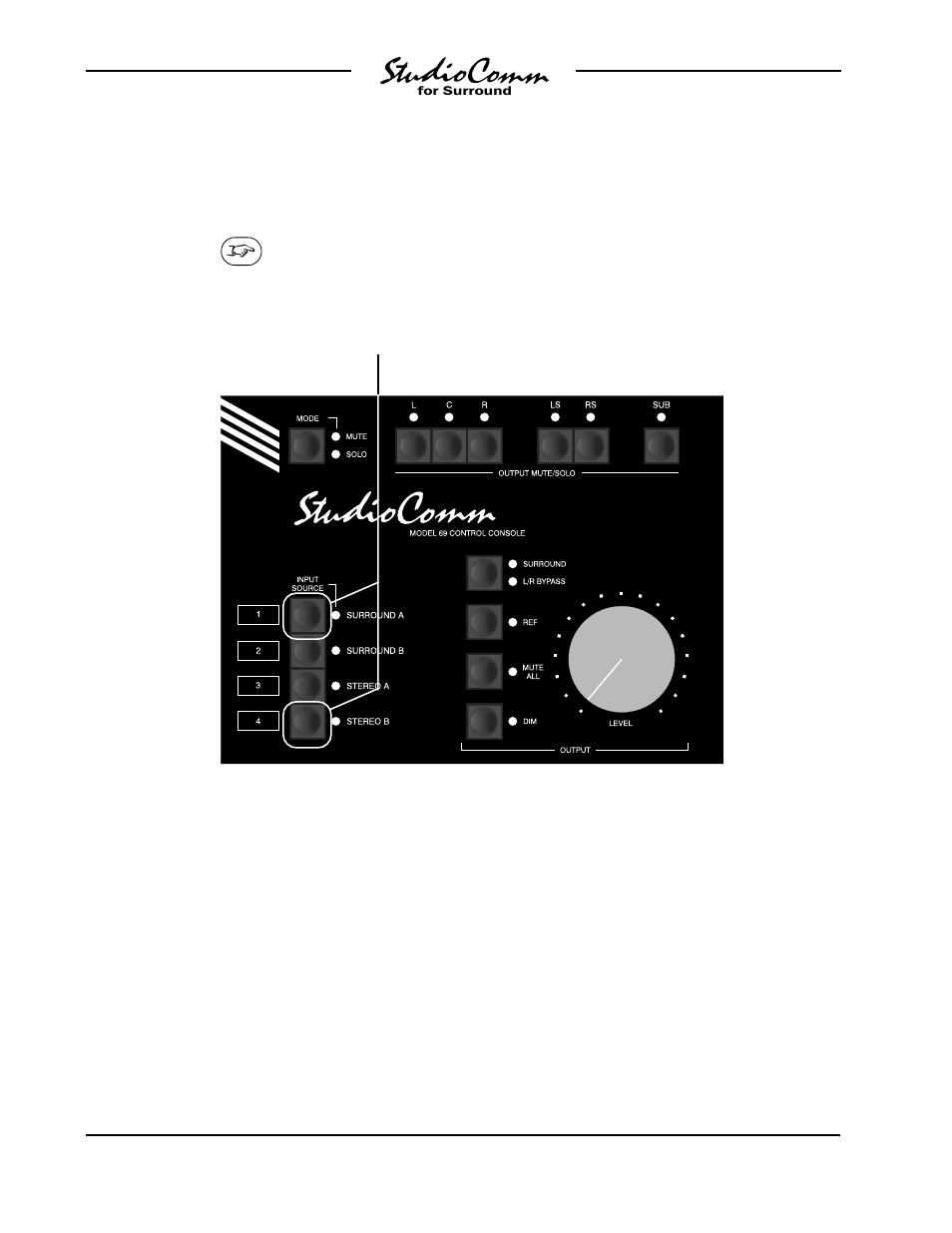 Model 69 configuration—restore factory defaults | Studio Technologies 68 V.1 User Manual | Page 28 / 44