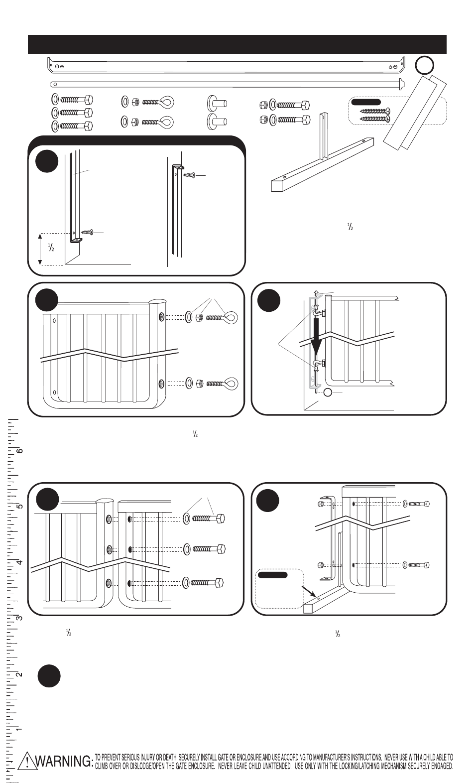 Cardinal Gates EX-5 User Manual | 2 pages