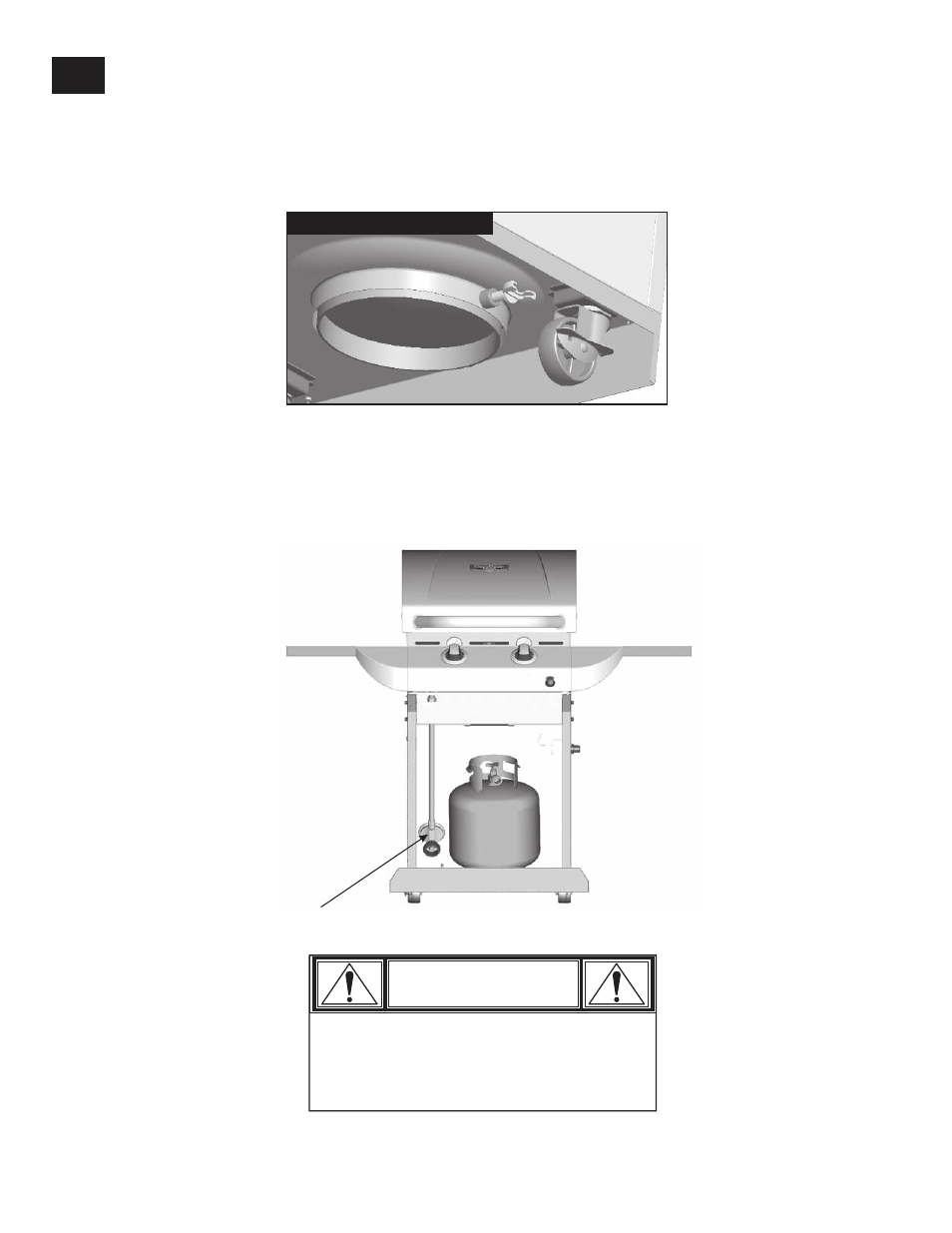 Caution | Char-Broil 463243812 User Manual | Page 22 / 28