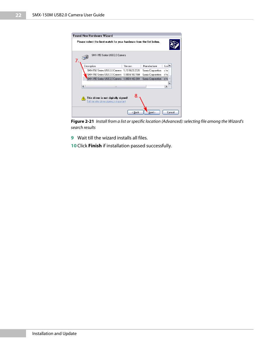 Sumix SMX-150M User Manual | Page 22 / 100