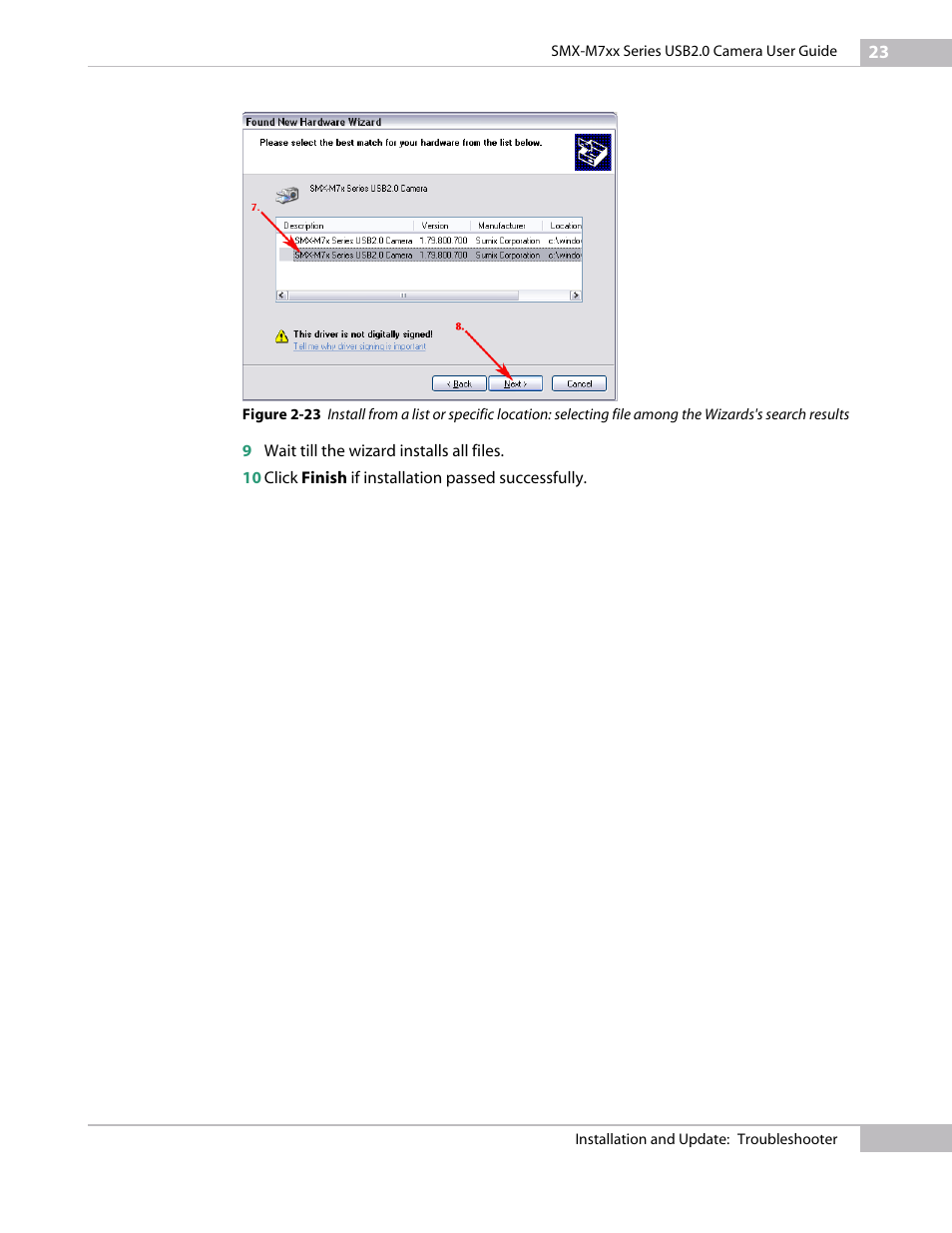 Sumix SMX-M7xx User Manual | Page 23 / 98