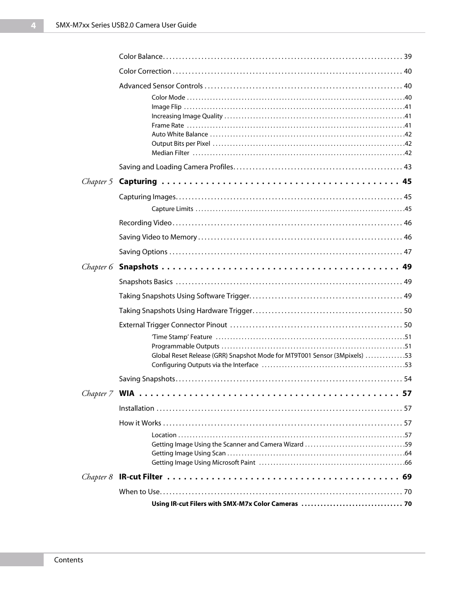 Sumix SMX-M7xx User Manual | Page 4 / 98