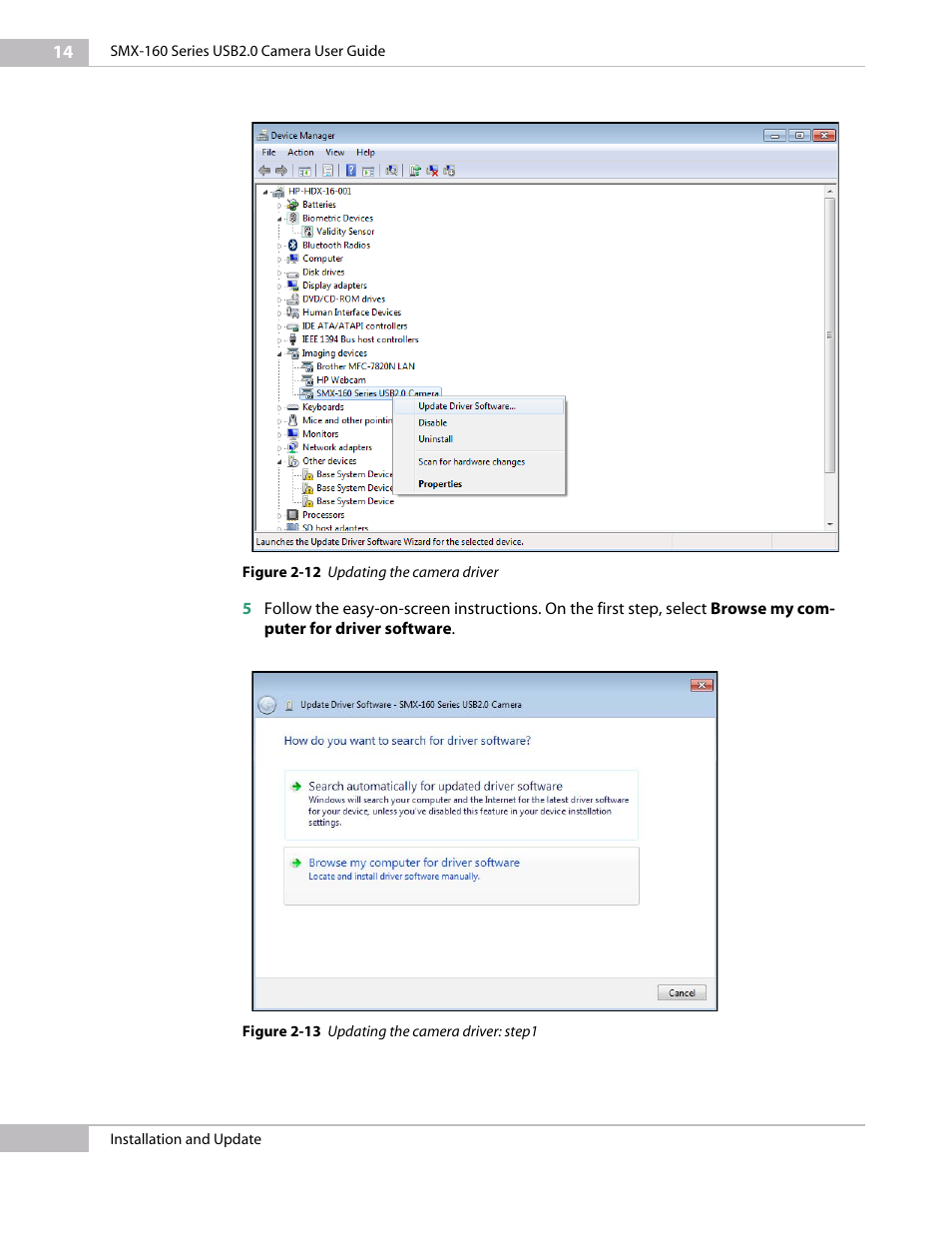 Sumix SMX-160x User Manual | Page 14 / 80