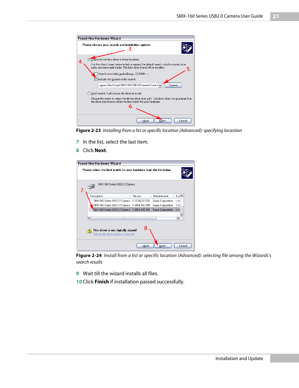 Sumix SMX-160x User Manual | Page 21 / 80