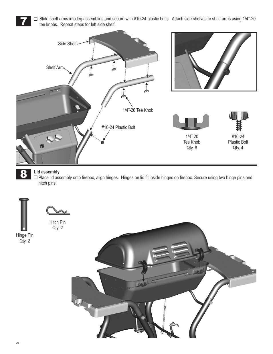 Char-Broil 463666512 User Manual | Page 20 / 28